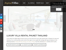 Tablet Screenshot of digitalvillas.com